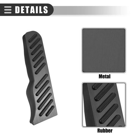 Chevrolet Camaro (2016-2023) Black Brake & Accelerator Pedal Covers
