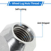 Hyundai Accent 4 Pcs M12x1.5 Wheel Lug Nuts (2007-2009)