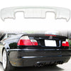 BMW 3er E46 M3 Rear Bumper Diffuser (2000-2006)