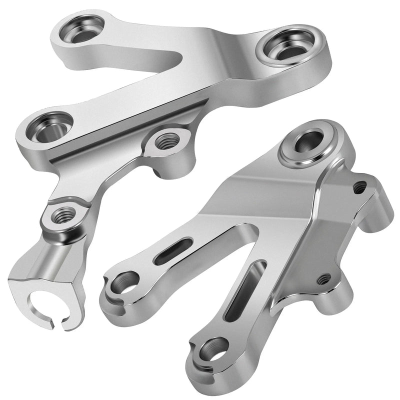 Kawasaki Ninja ZX6R ZX9R 2 x Footpeg Brackets (1998–2003)