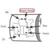 Camry SDV10 SXV10 RH Engine Mount Steady Widebody (1993–1997)