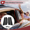 Buick Lacrosse 6 pcs Car Door Pillar Window Trim (2010–2016)