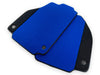 Ferrari 488 Pista Spider (2019-2023) - Tailored Alcantara Leather Blue Floor Mats