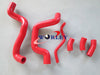 Suzuki SV650 K3 (2003-2023) - Red Silicone Radiator Hose Kit