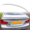 BMW 3-Series E90 M3 Style 2005-2012 Alpine White ABS Boot Spoiler