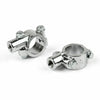 Dalter 25mm Handlebar M10 Motorcycle 2 x Mirror Clamp Holder