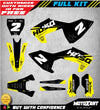 Husqvarna TC 85 (2018-2021) - BASE Style Stickers Custom Graphic Kit