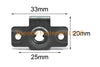 Dzus 25mm carenatura Pannello Sgancio Rapido Fissaggio Bullone