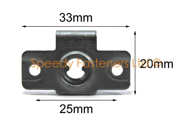 Dzus 25mm carenatura Pannello Sgancio Rapido Fissaggio Bullone
