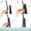 BMW 3 Series E91 Rear Back Wiper Blade Arm Set (2004-2013)
