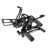 Honda CB400 VTEC (2000-2007) - Black GP Shift Kit Aluminum Rear Footpegs