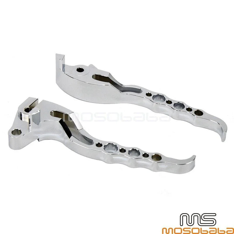 Suzuki Boulevard M109R CNC Aluminum Brake Clutch Levers Chrome (2006-2017)