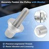 Honda Accord CRV Civic Crankshaft Pulley Bolt and Washer