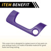Jeep Wrangler JL JLU (2018-2024) Purple Console Armrest Switch Button Cover
