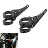 Harley 37MM Motorcycle Headlight Bracket Mount Clamp