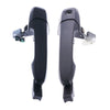 Mazda3 BK 2 x Front Outer Door Handles Black (2003-2009)