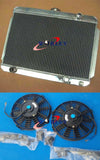 Holden Gemini 1975-1986 + Fans 3 Row Aluminum Radiator