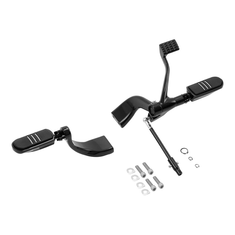 Harley Sportster XL Black Mid-Controls Shifter Lever Pegs (2014-2022)