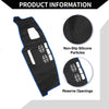 Mazda CX-5 KF (2016-2024) Black Blue 1 Set Dashboard Cover Mat