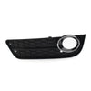 Audi A5 Left Front Bumper Fog Light Grille Cover w/ Chrome Ring (2008-2011)