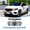 Mercedes-Benz GLE580 2022 Chrome Silver Tone Front Upper Bumper Grille