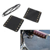 Harley Cafe Racer Leather Hand Grips Covers (Fits Various Models)