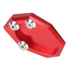 Kawasaki VERSYS 650 KLX250 (2010-2014) Red Kickstand Pad