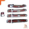 Holden Colorado RG Ute Chrome Door Handle Cover + Keyhole (2012-2020)