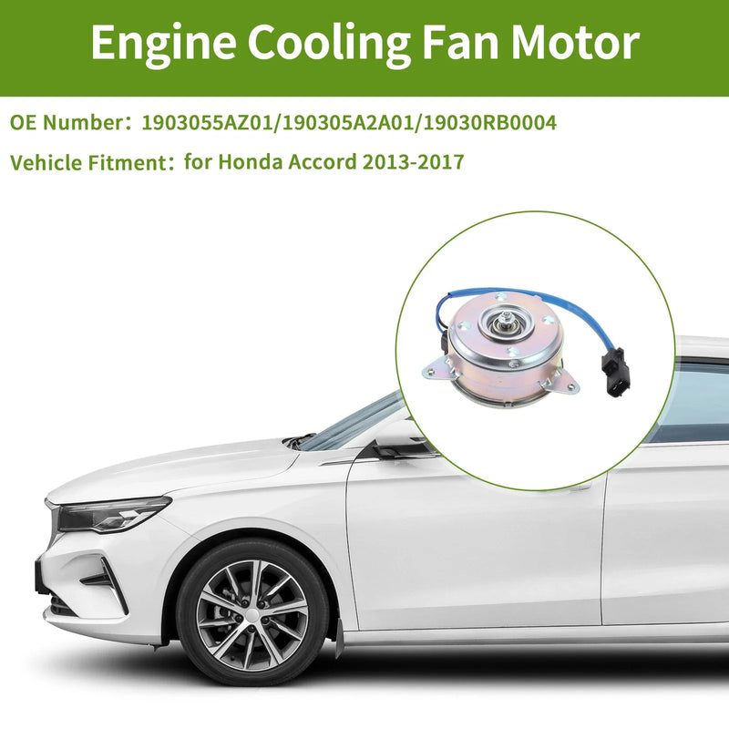 Honda Accord (2013-2017) 1 x Motor Radiator Fan Motor