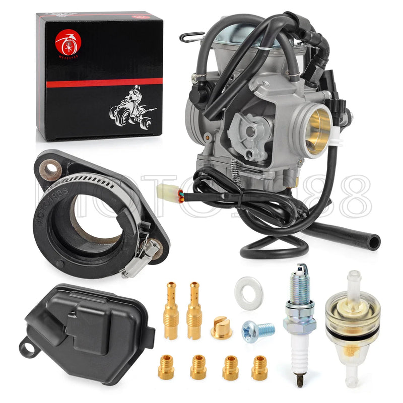 Honda Rancher 400 Carburetor & Intake Manifold Boot (2004–2007)