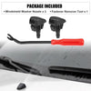 Mazda CX-9 3 x Front Windshield Washer Nozzles (2016-2018)