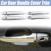 Toyota Tacoma & 2003-2009 4Runner Set Chrome 4 Door Handle Covers (2005-2015)