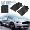 Ford Mustang 2 x Carbon Fiber Inner Door Handle Bowl Covers (2015-2020)