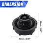 Ford Mustang 2017 (2017) - Black Radiator Cap Cover