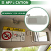 Toyota Corolla Left Car Sun Visor (2009–2013)