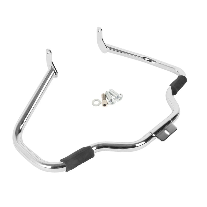 Harley Softail Mustache Engine Guard Crash Bar Footpegs (2000-2017)