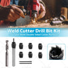 Car 3/8" Spot Weld Double Sided Cutter Remover HSS Drill Bit