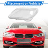 BMW 7 Series E65 1 Pc Front Left Headlight Lens Cover (2002-2008)