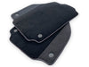 Ferrari F8 Tributo Black Alcantara Leather Tailored Floor Mats (2019-2023)