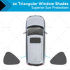 Mazda CX-5 1st Gen (2012-2017) UVA Protection Triangular Window Shades