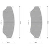 Suzuki Vitara SV420 4cyl 2.0L J20A Front Disc Brake Pad Set (1997-2000)