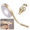 Boat Truck Stripe Tape Decal Vinyl Car Stickers Streamline Double Line Gold