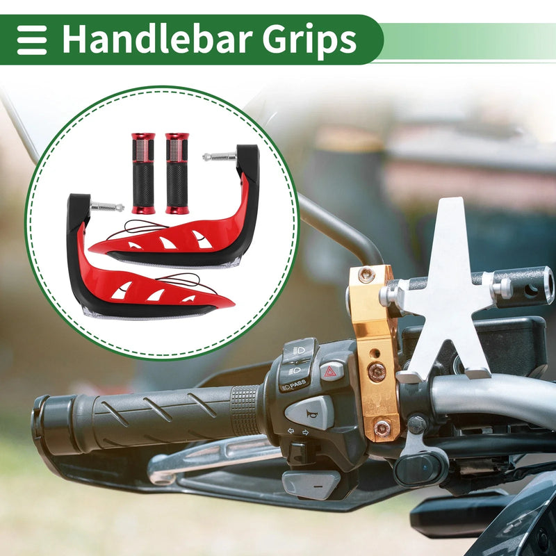 Motorcycle Hand Grips Rubber End Grips