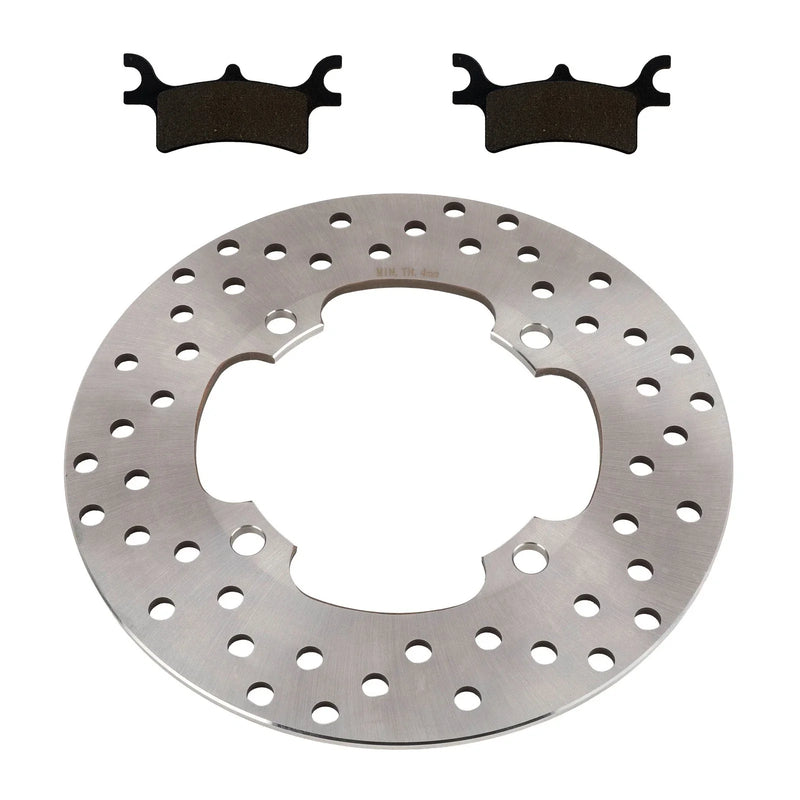 Polaris Sportsman 500 4x4 Rear Brake Rotor & Semi-Metallic Pads (2007–2008)