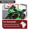 Kawasaki ZX636 ZX600 Ninja ZX-6R ZX6-RR Coolant Reservoir w/ Cap (2003–2004)