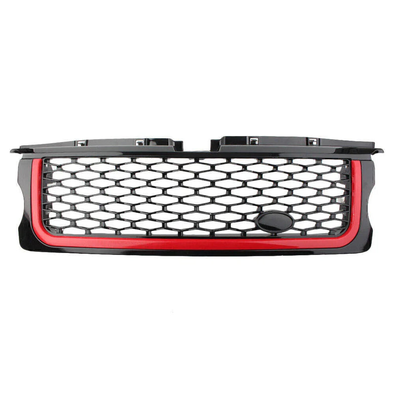Land Rover RRS Black Frame Red Edge Front Grille Mesh (2005-2009)