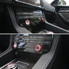 Jaguar XE XF XFL F-PACE Volume Button Ring Cover Trim (2015-2023)
