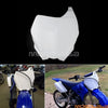 Yamaha YZ 125 250 250F 450F WR250F WR450F White Front Number Plate
