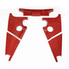 Corvette C8 Stingray 7 x Red Rear Engine Bay Cover Panels (2020-2023)