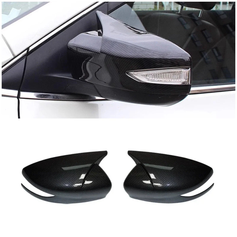 Nissan Altima Carbon Fiber Rearview Mirror Lid Cover Trim (2013-2018)